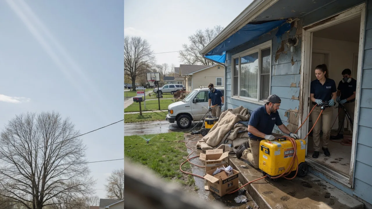 Basement Flood Cleanup in Yankton, SD near me
